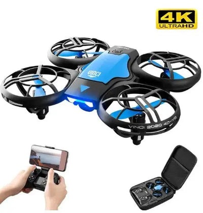 Mini Drone 4k Profession HD Wide Angle Camera 1080P WiFi FPV Drone Camera Height Keep Drones Camera Helicopter Toys Free Shipping Worldwide